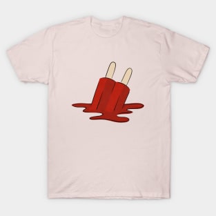 Melted Red Popsicle T-Shirt